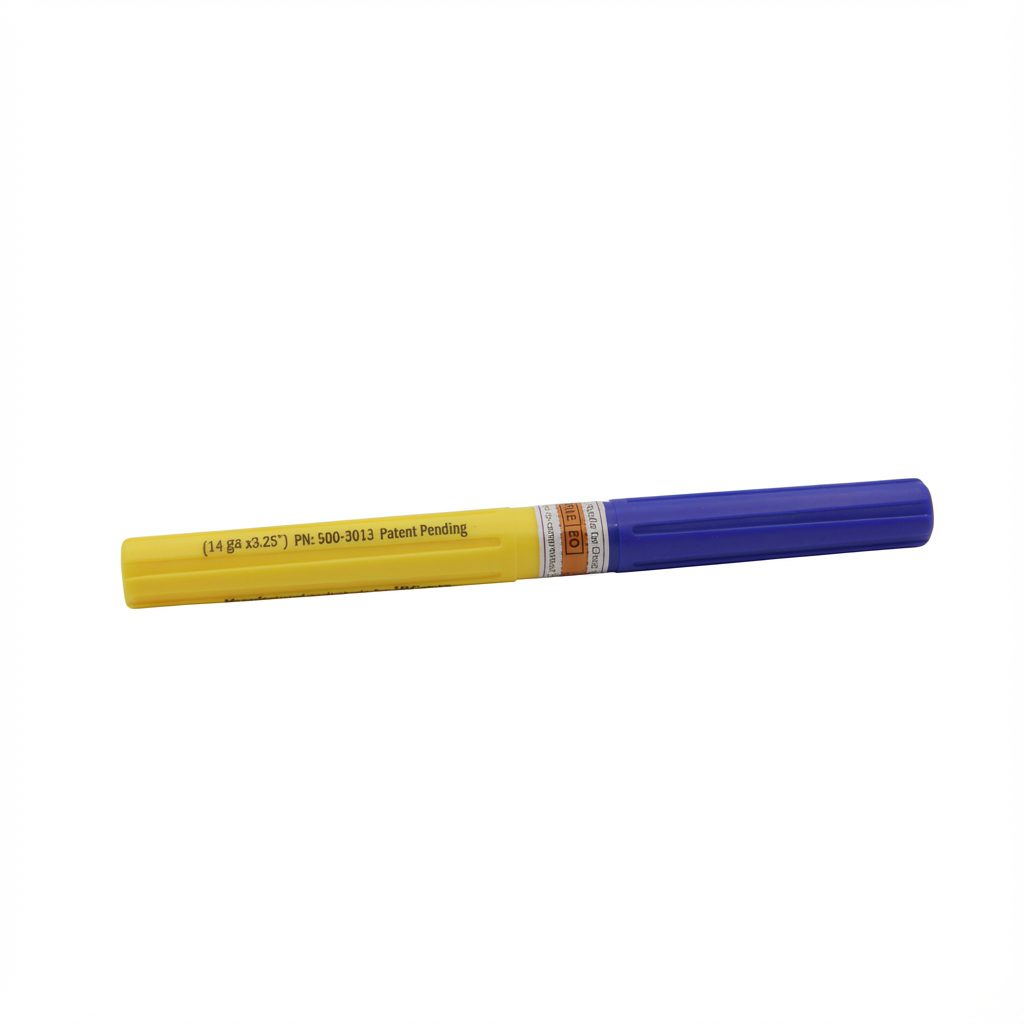 Pneumothorax Decompression Needle TPK-148-Y(Yellow)