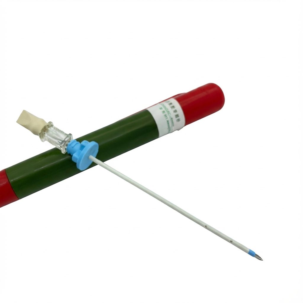 Pneumothorax Decompression Needle RT-TPK-148-R (Red with Pocket Clip)3