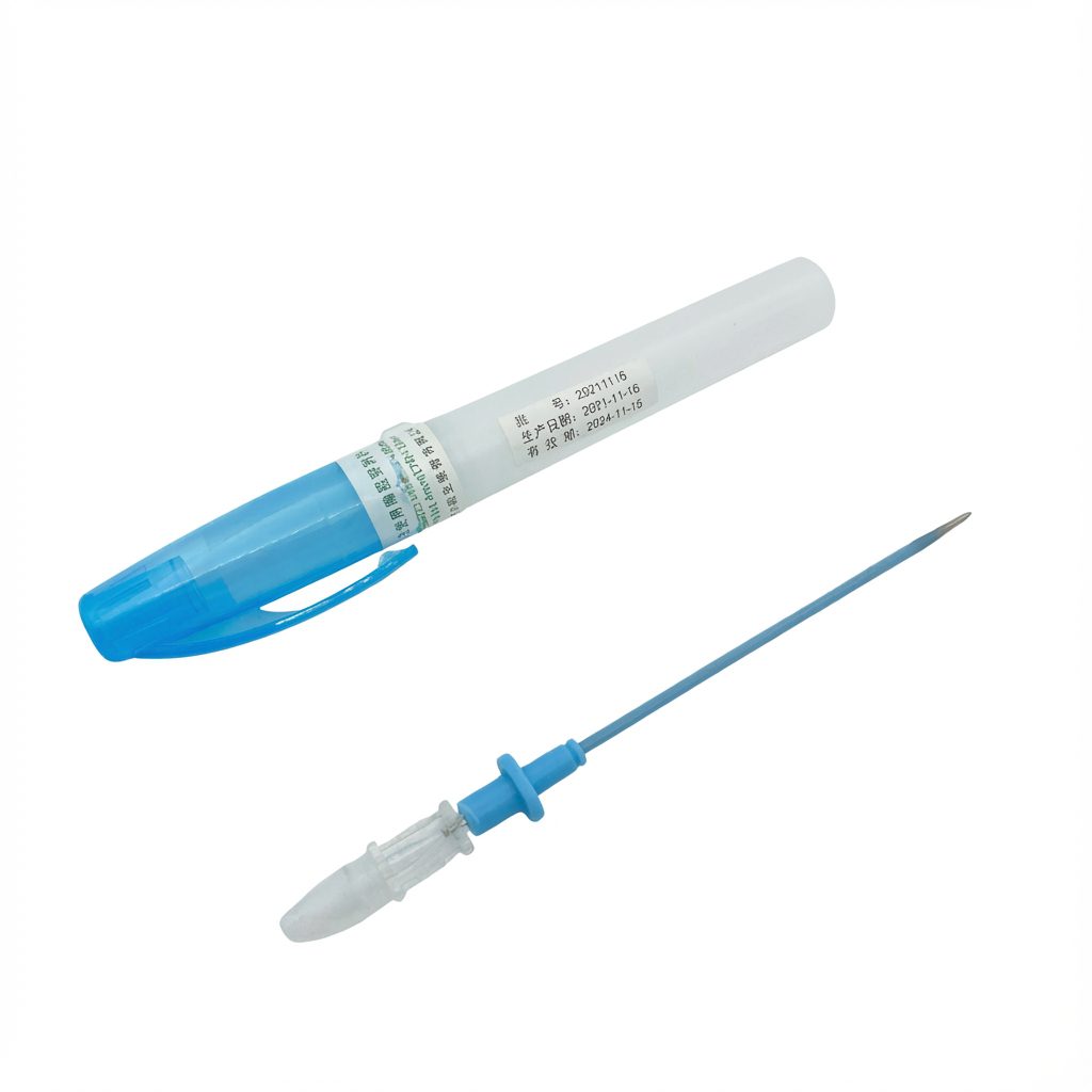 Pneumothorax Decompression Needle TPK-148-T (Transparent with Hanging Loop)
