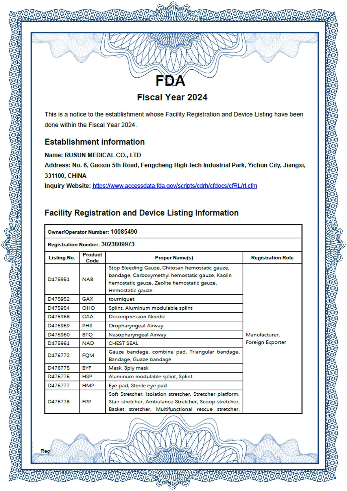 FDA-registration FDA-registration