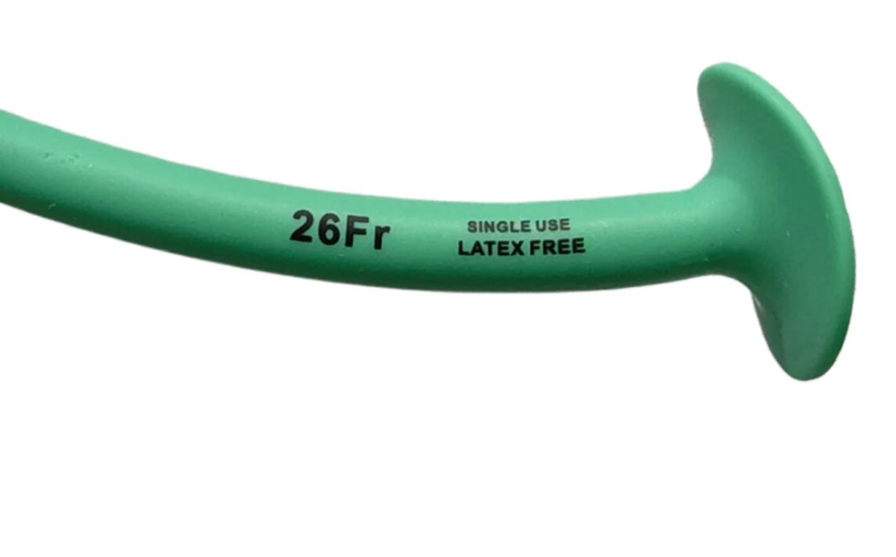 26 Fr single-use latex-free marking on nasopharyngeal airway