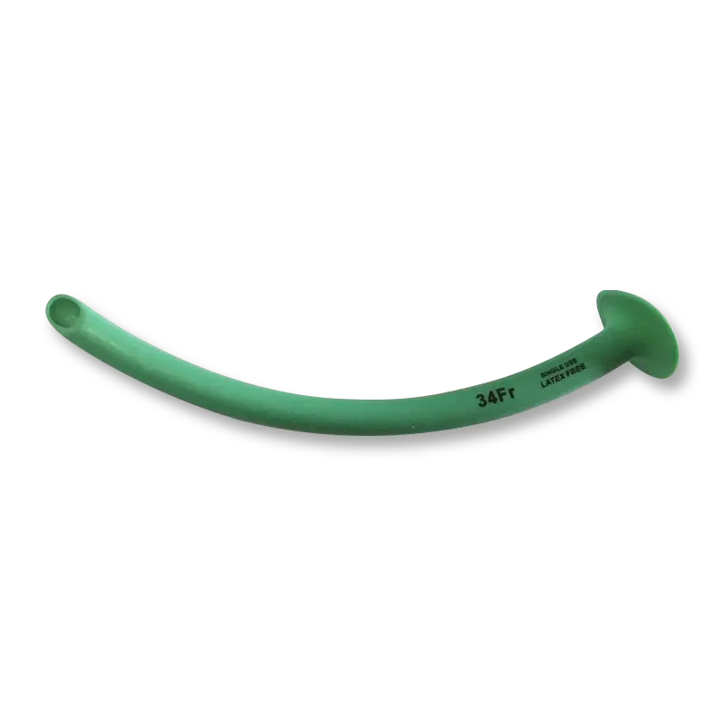 Green silicone nasopharyngeal airway